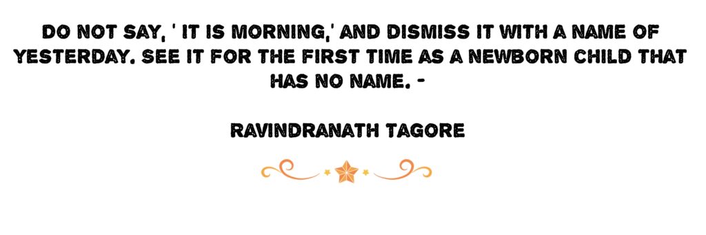 Tagore Quotes Workceet.com 2