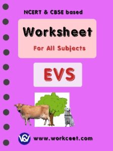 Subject EVS Worksheet