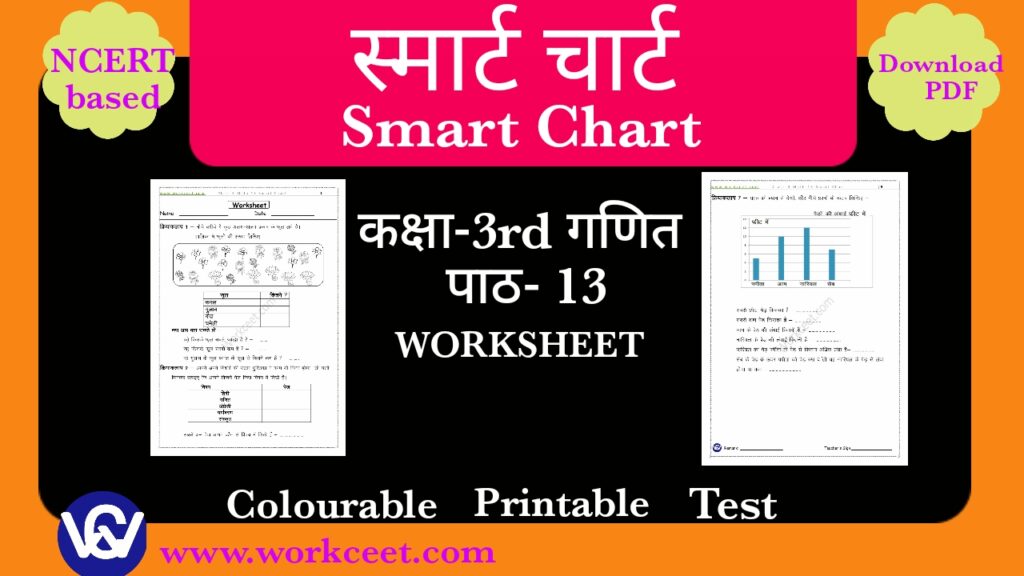 Smart Chart Class 3rd Worksheet PDF Ganit ka Jadu NCERT/CBSE